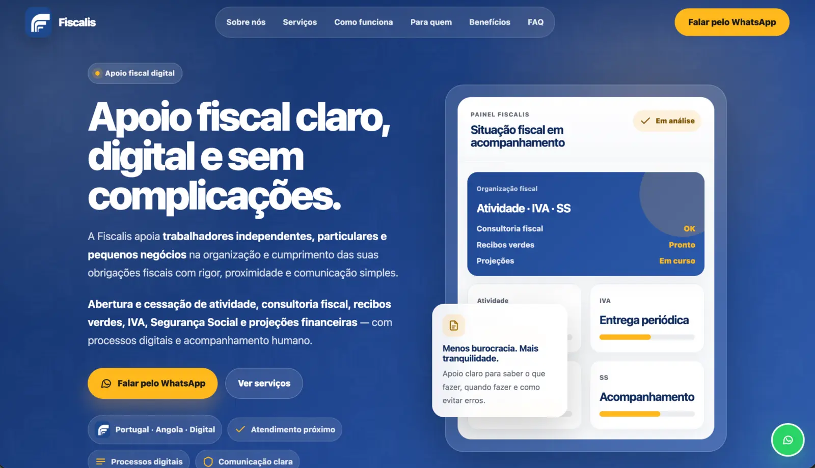 Comfiscalis fiscal support website